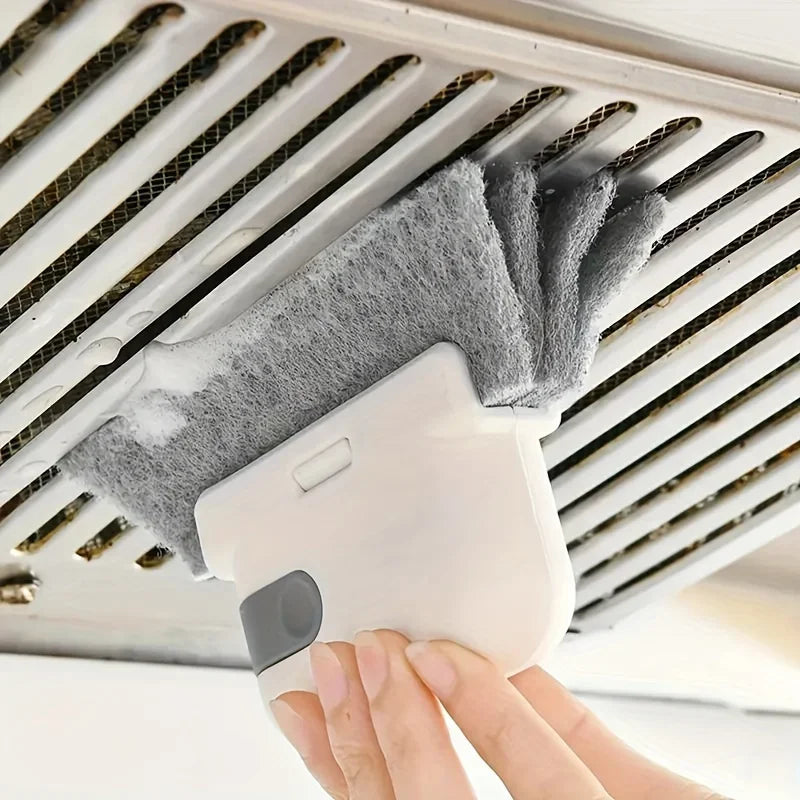 4pcs Universal Window & Door Track Cleaning Brush