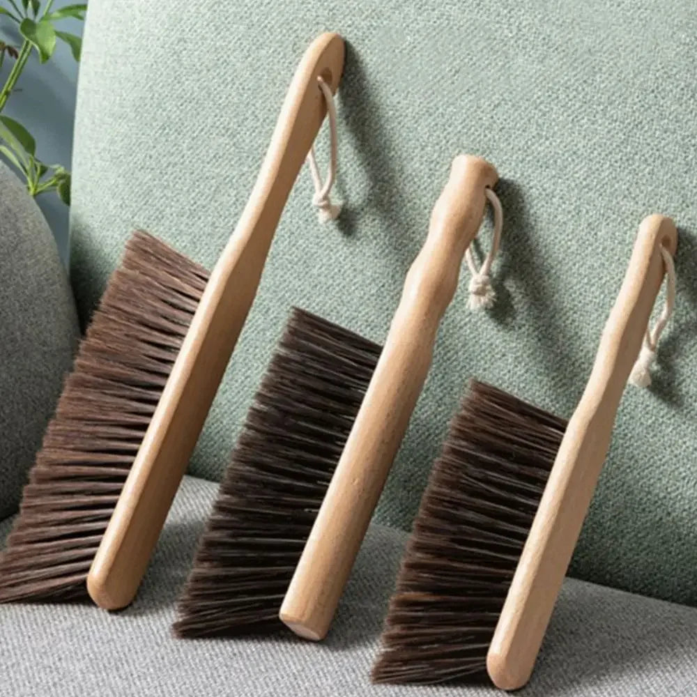Natural Wood Bristles Brush Set