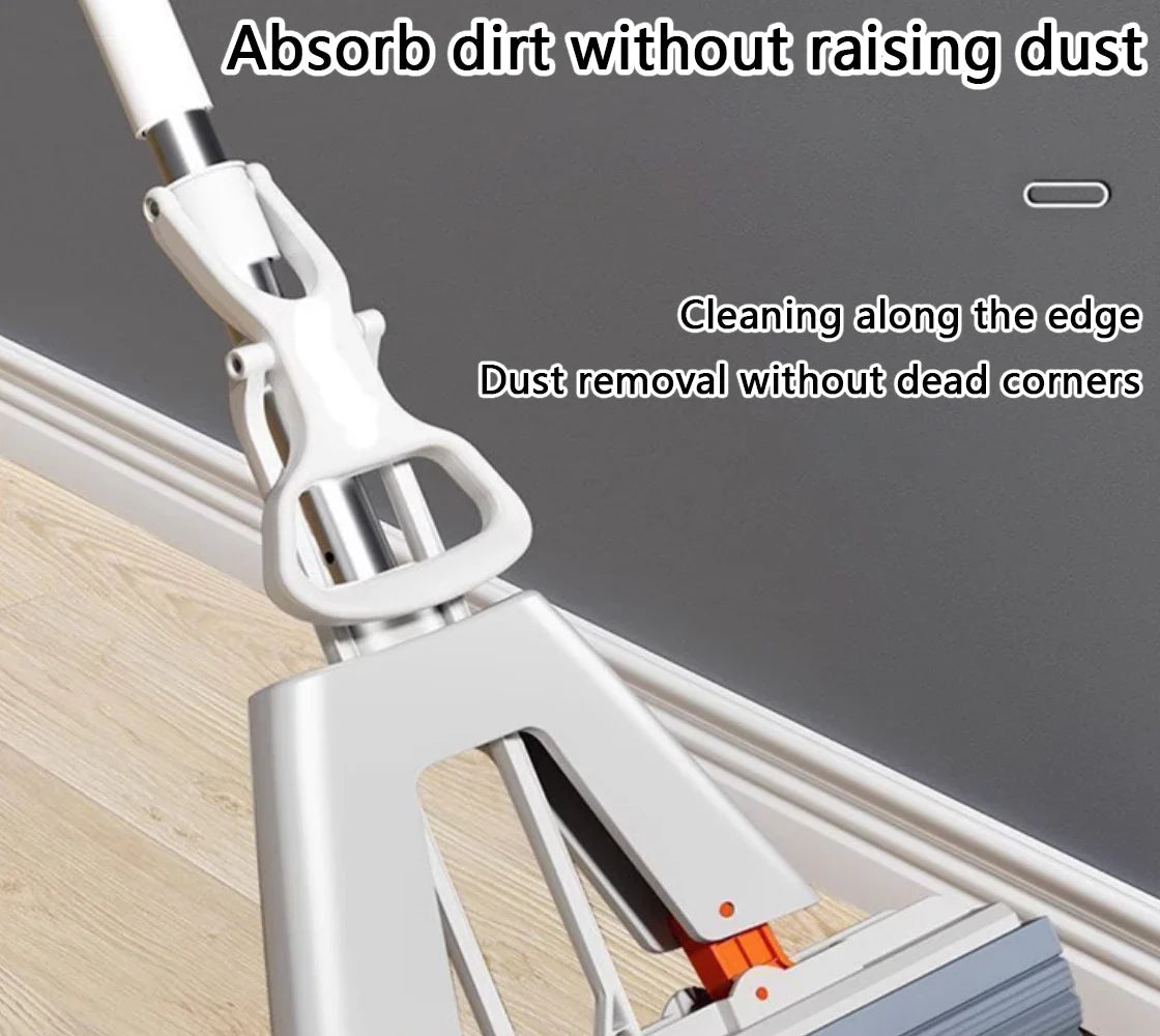 Squeezed Self-Draining Rubber Cotton Mop