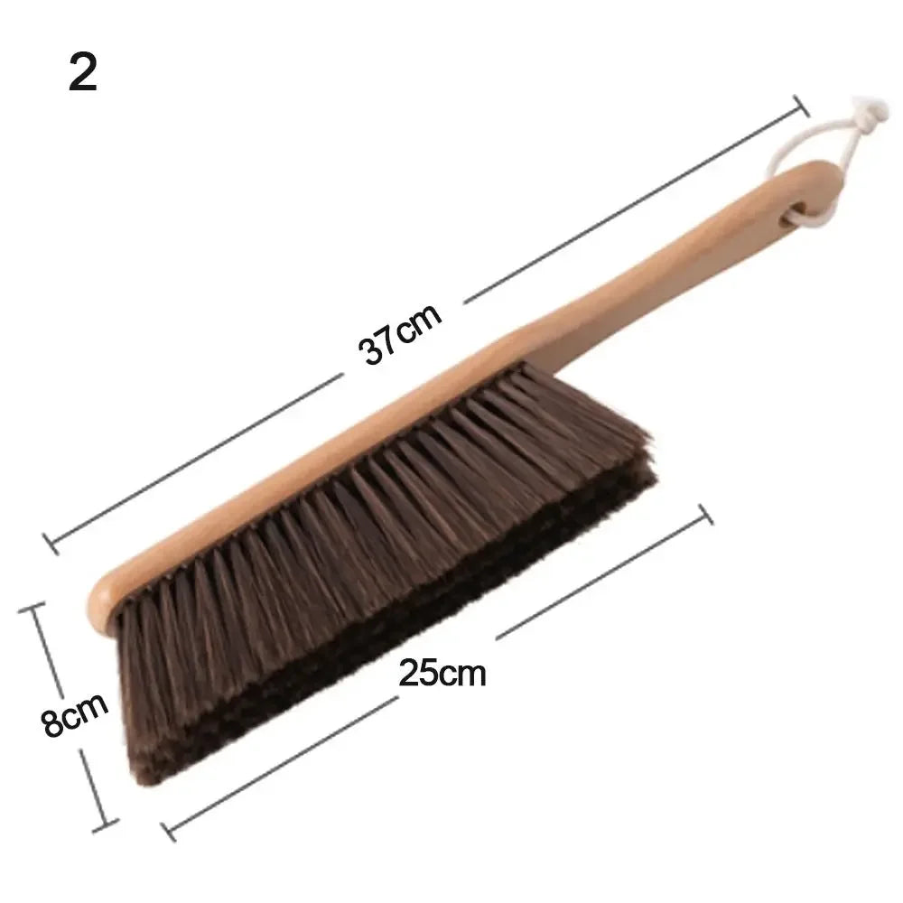 Natural Wood Bristles Brush Set