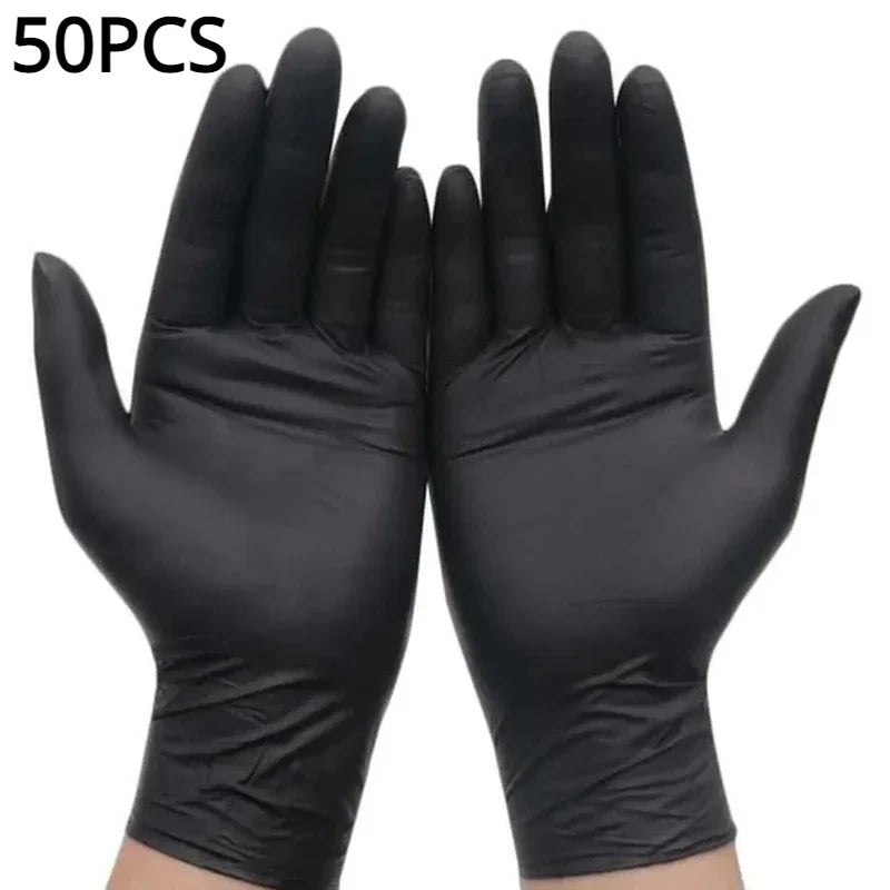 Black Nitrile Gloves