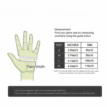 Black Nitrile Gloves