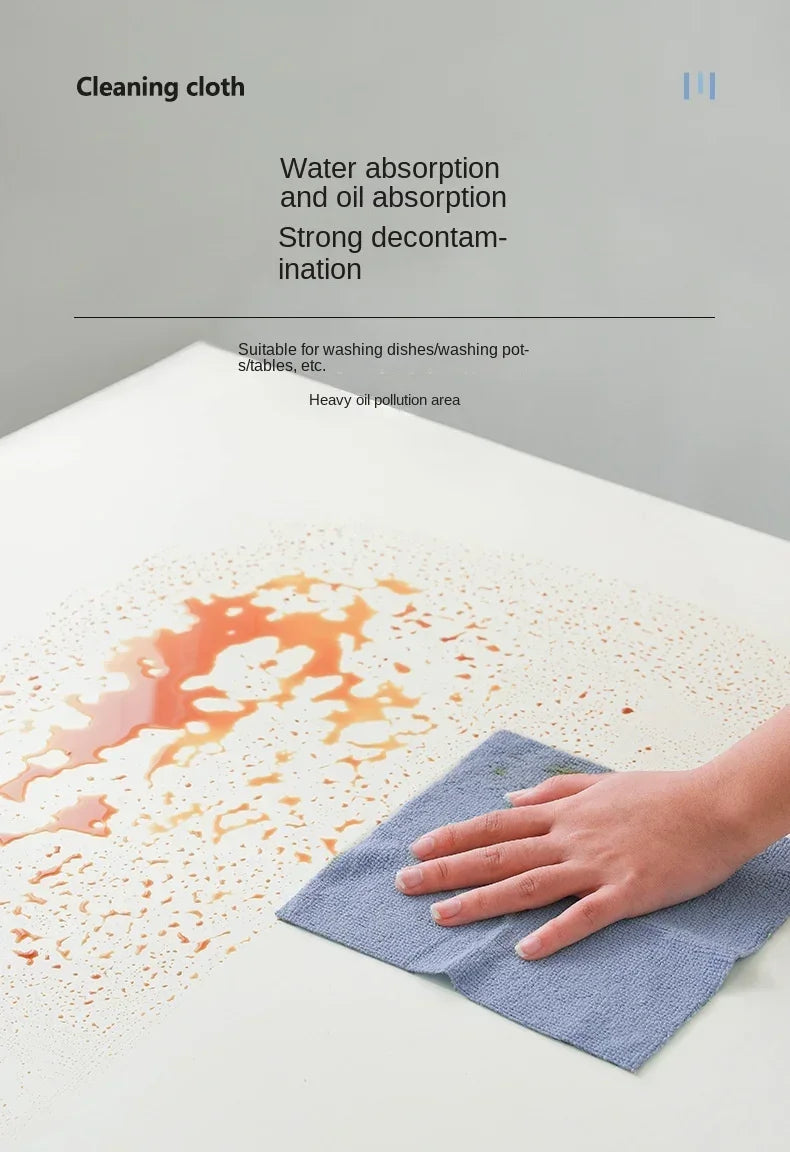 Reusable Cleaning Wipe Household Kitchen Cloth