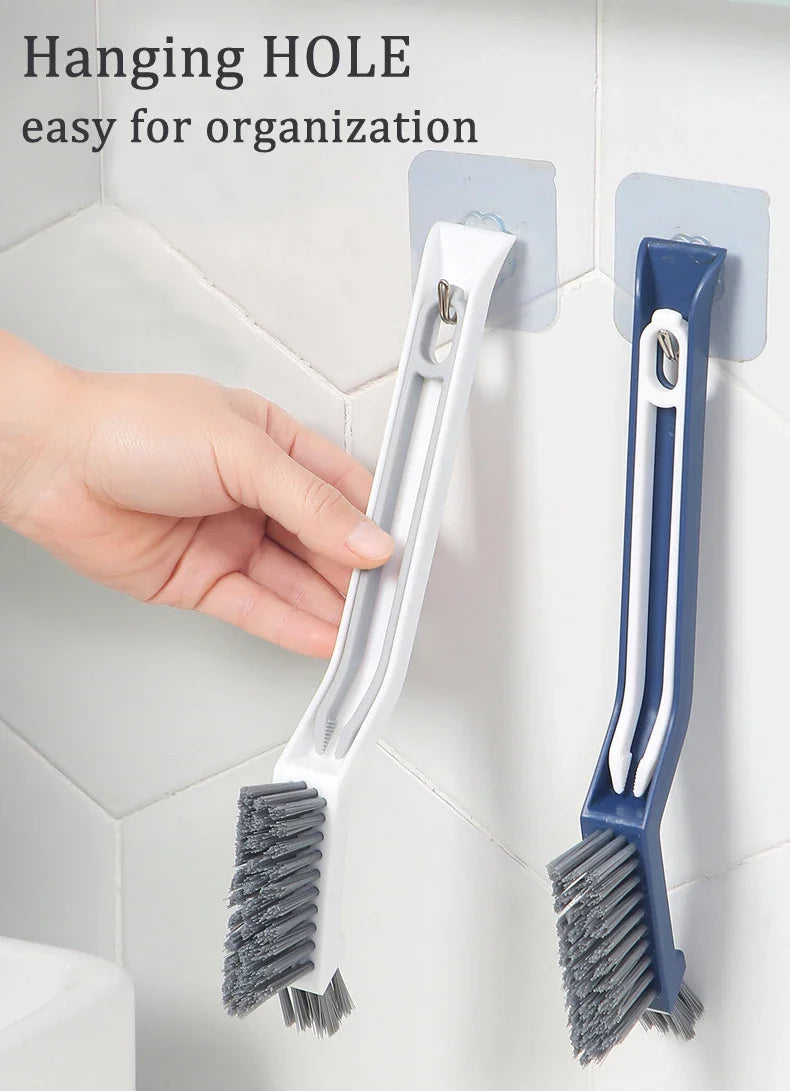 Multipurpose Bathroom Tile Floor Gap Cleaning Brush