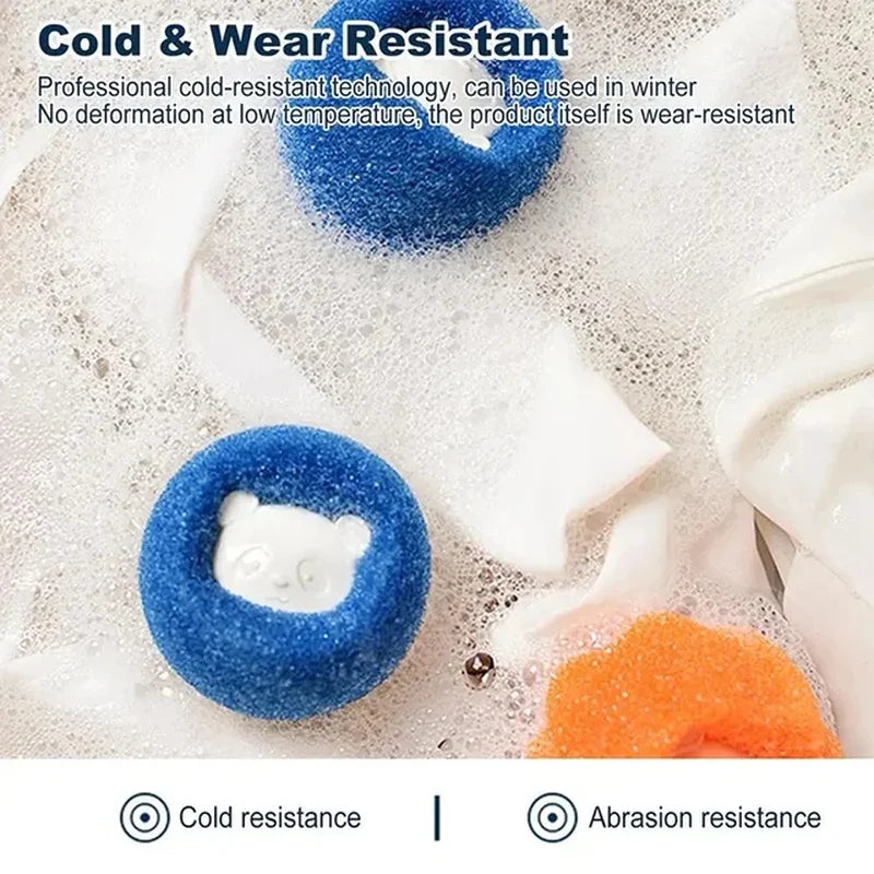Washing Machine Bear Cleaning Balls